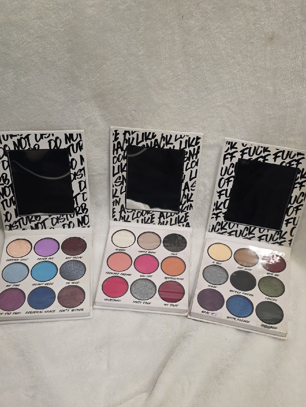 BH Cosmetics "Say It!" 9-Color Palette Bundle - Set of 3 (New!)